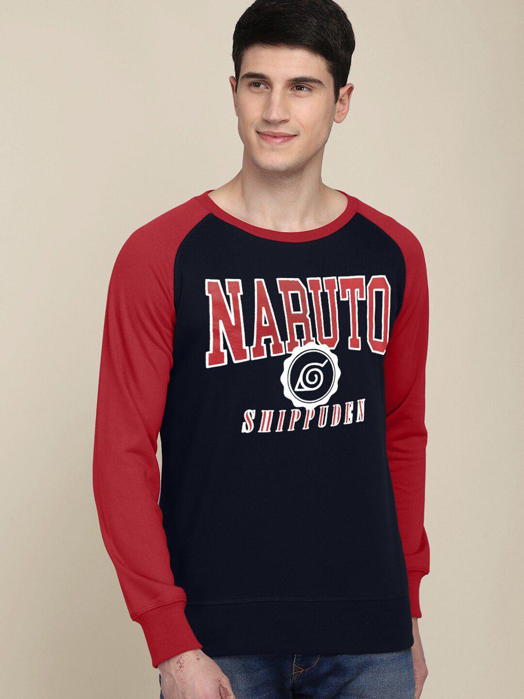 Free Authority Naruto Typography Printed Cotton Pullover