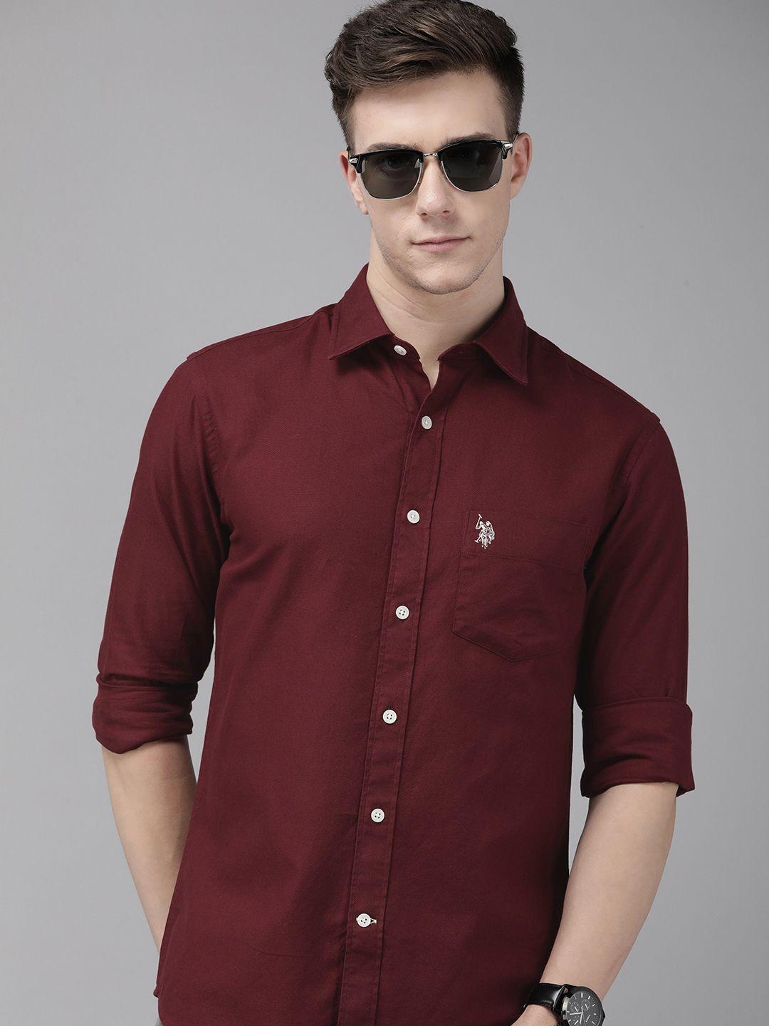 U.S. Polo Assn. Pure Cotton Tailored Fit Casual Shirt