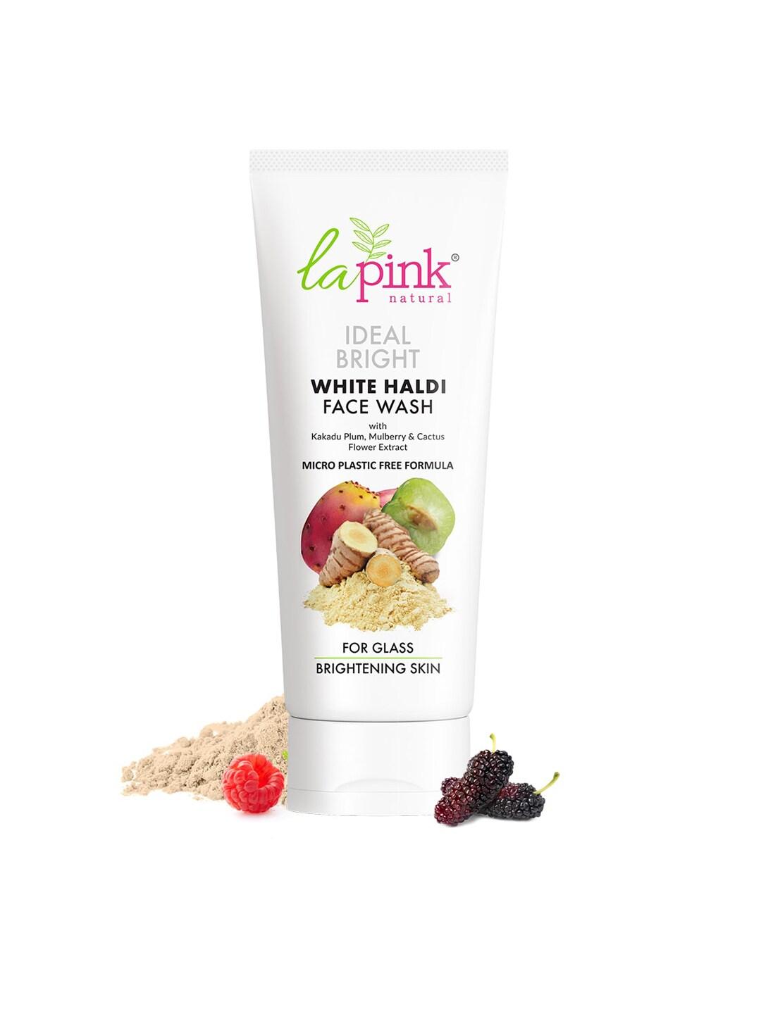 La Pink Ideal Bright White Haldi Face Wash - 100gm
