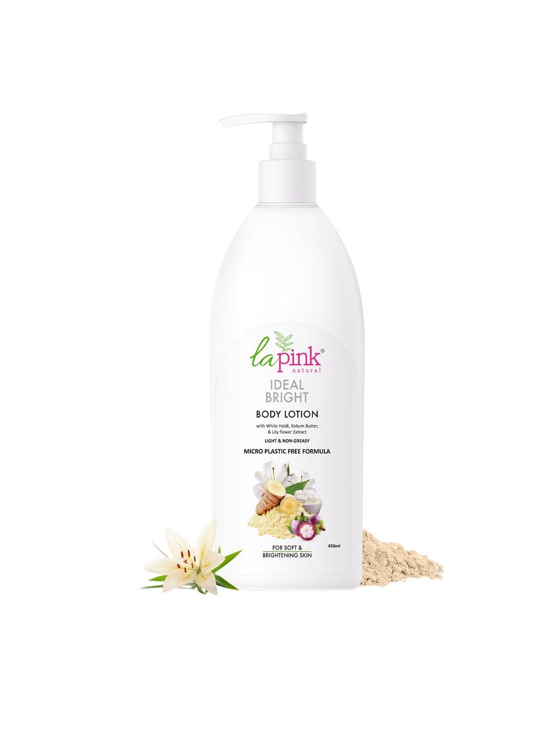 La Pink Ideal Bright Body Lotion with White Turmeric & Kokum Butter - 450 ml