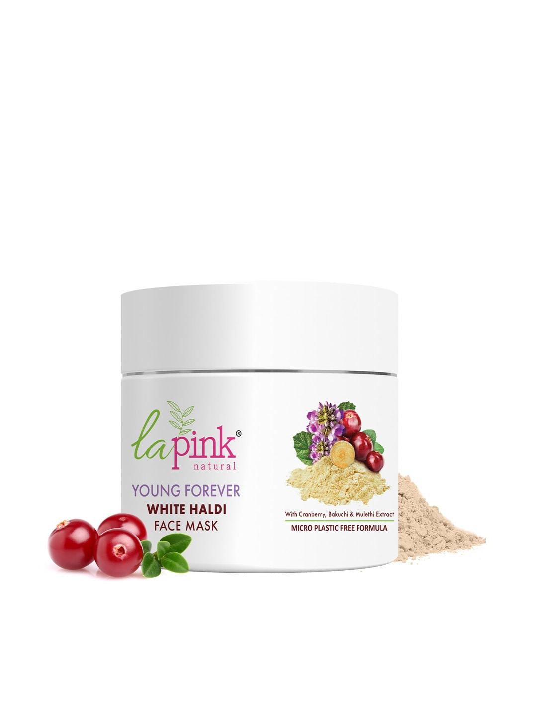 La Pink Young Forever White Haldi Face Mask - 100 gm