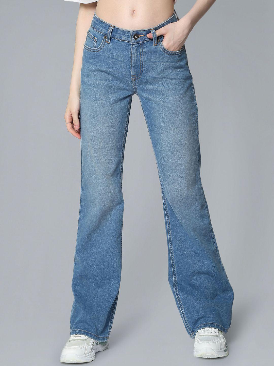flying-machine-women-bootcut-low-distress-light-fade-stretchable-jeans