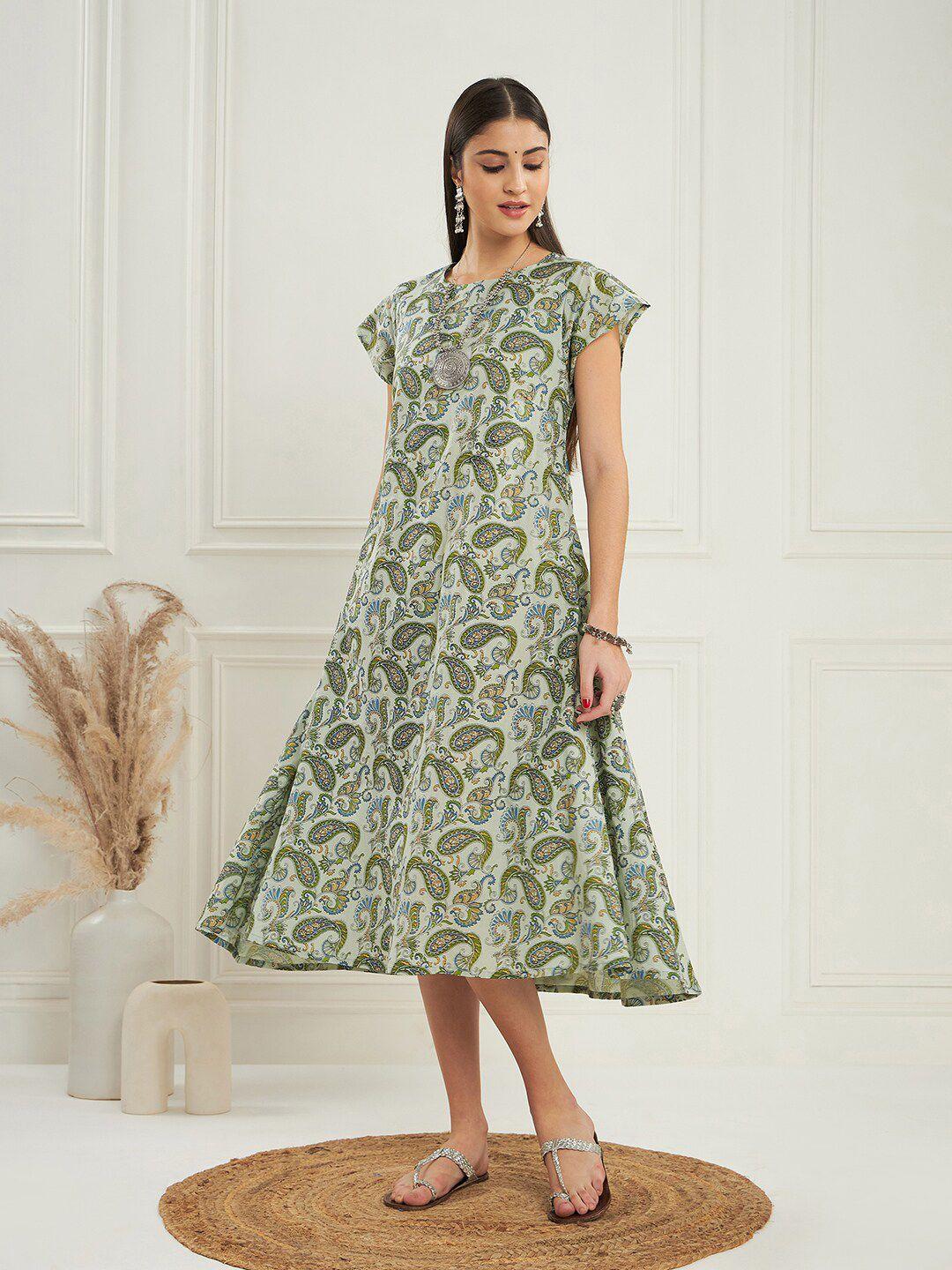 inweave-floral-print-a-line-midi-dress