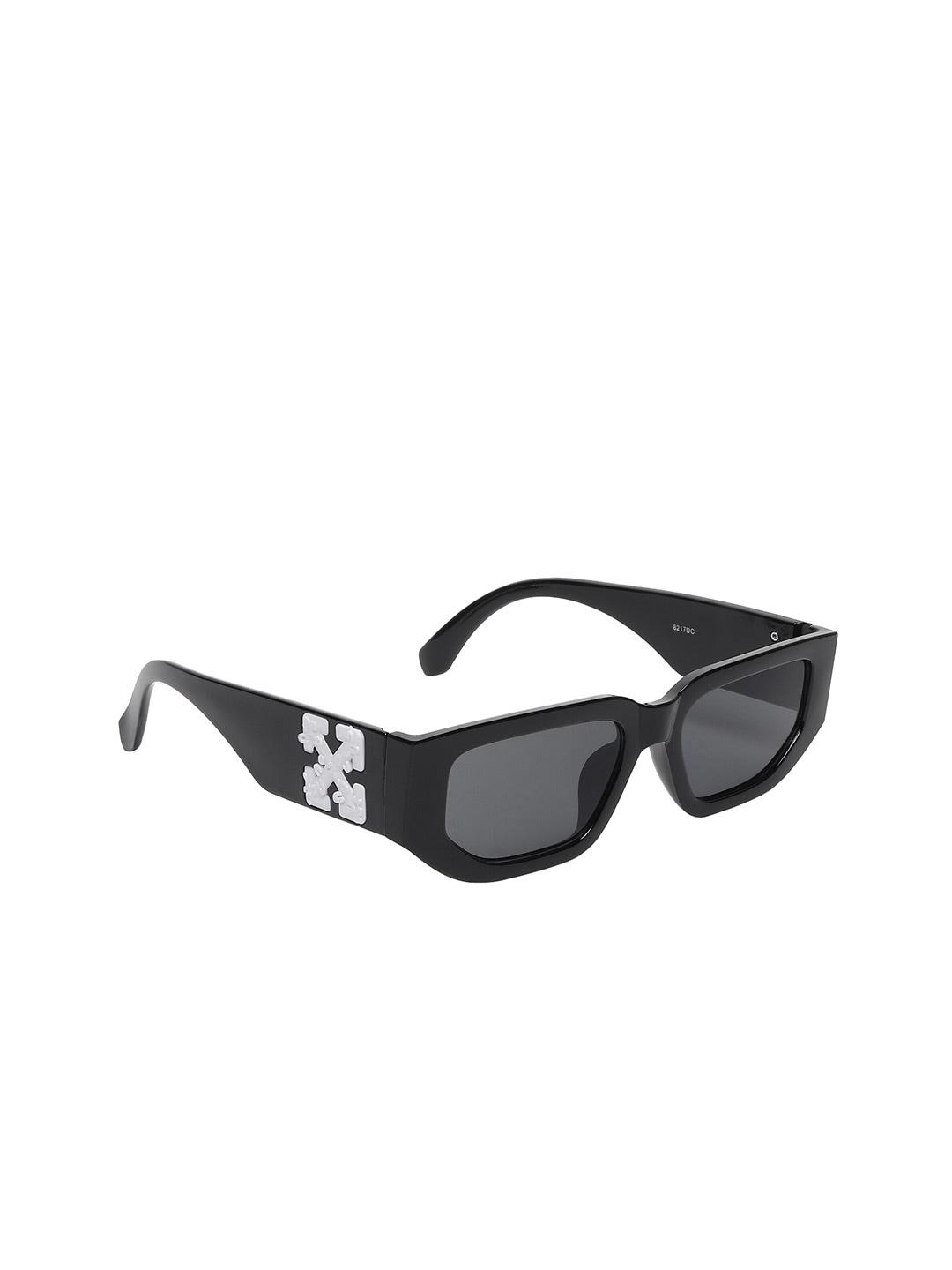 Swiss Design Unisex Square Sunglasses with UV Protected Lens