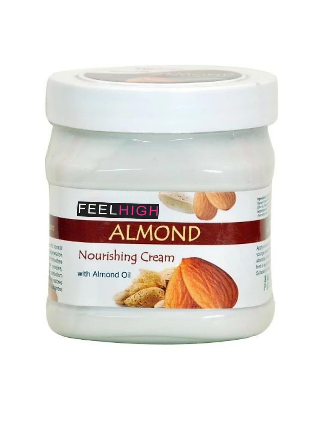 FEELHIGH Almond Nourishing Face & Body Cream - 500ml