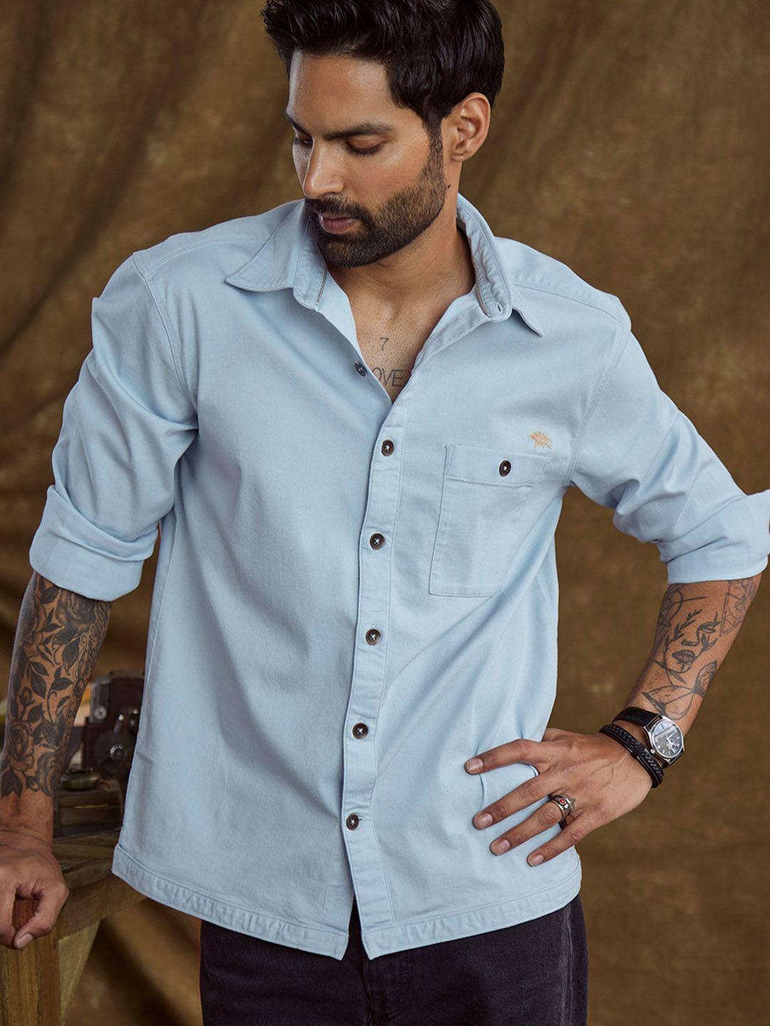 andamen-premium-spread-collar-regular-fit-cotton-casual-shirt