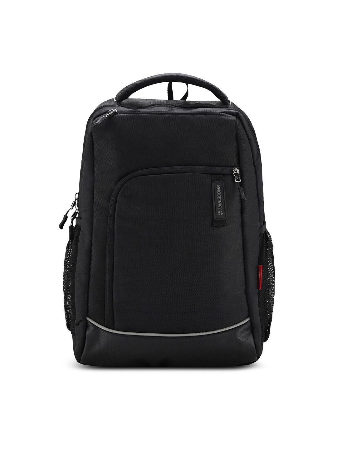 Harissons Unisex Black Backpack