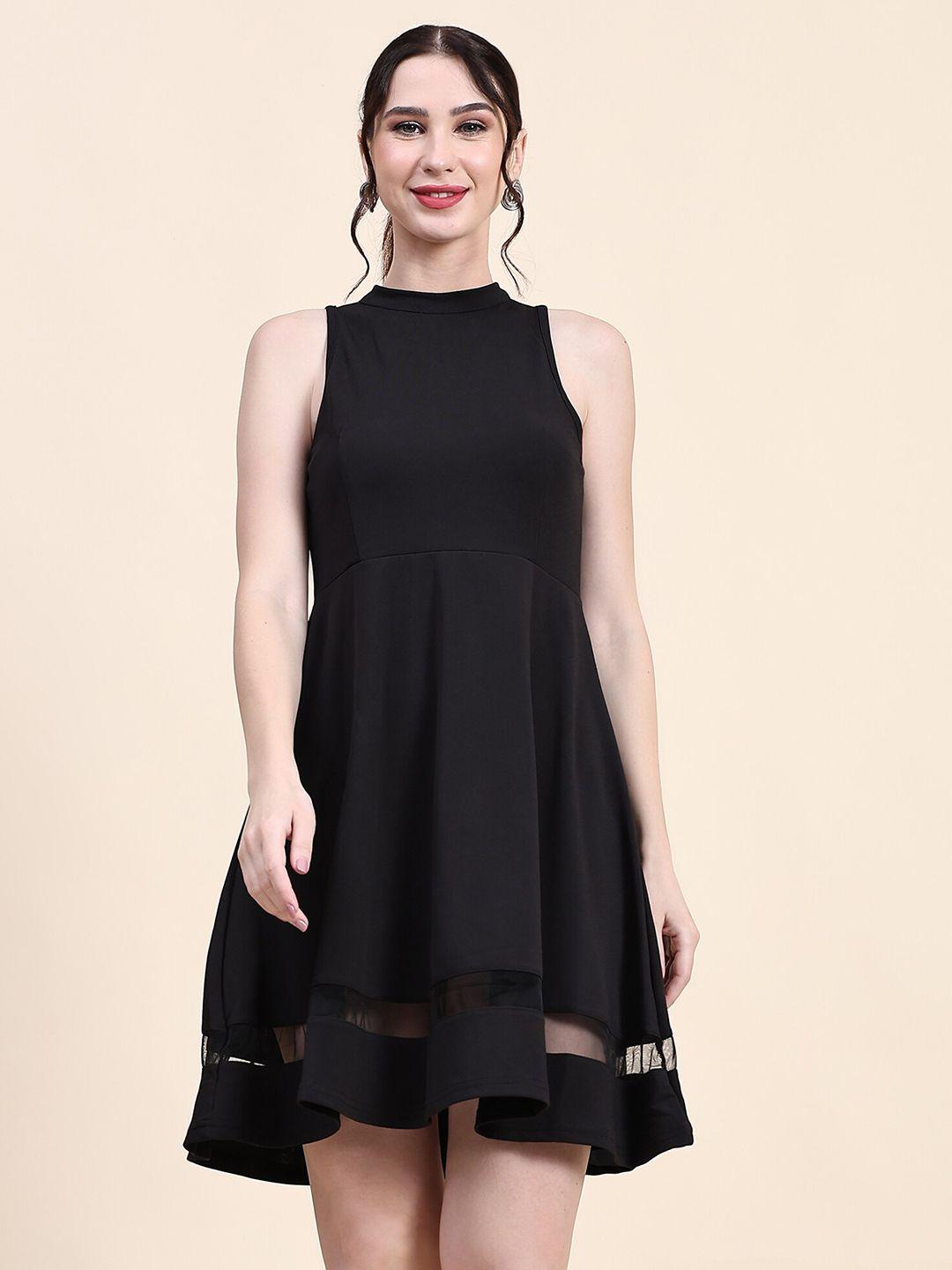 BAESD Black Fit & Flare Dress
