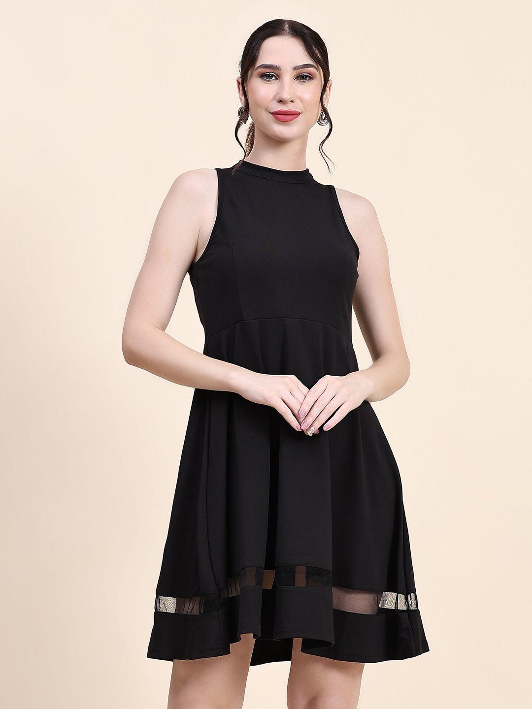 BAESD Black Fit & Flare Dress