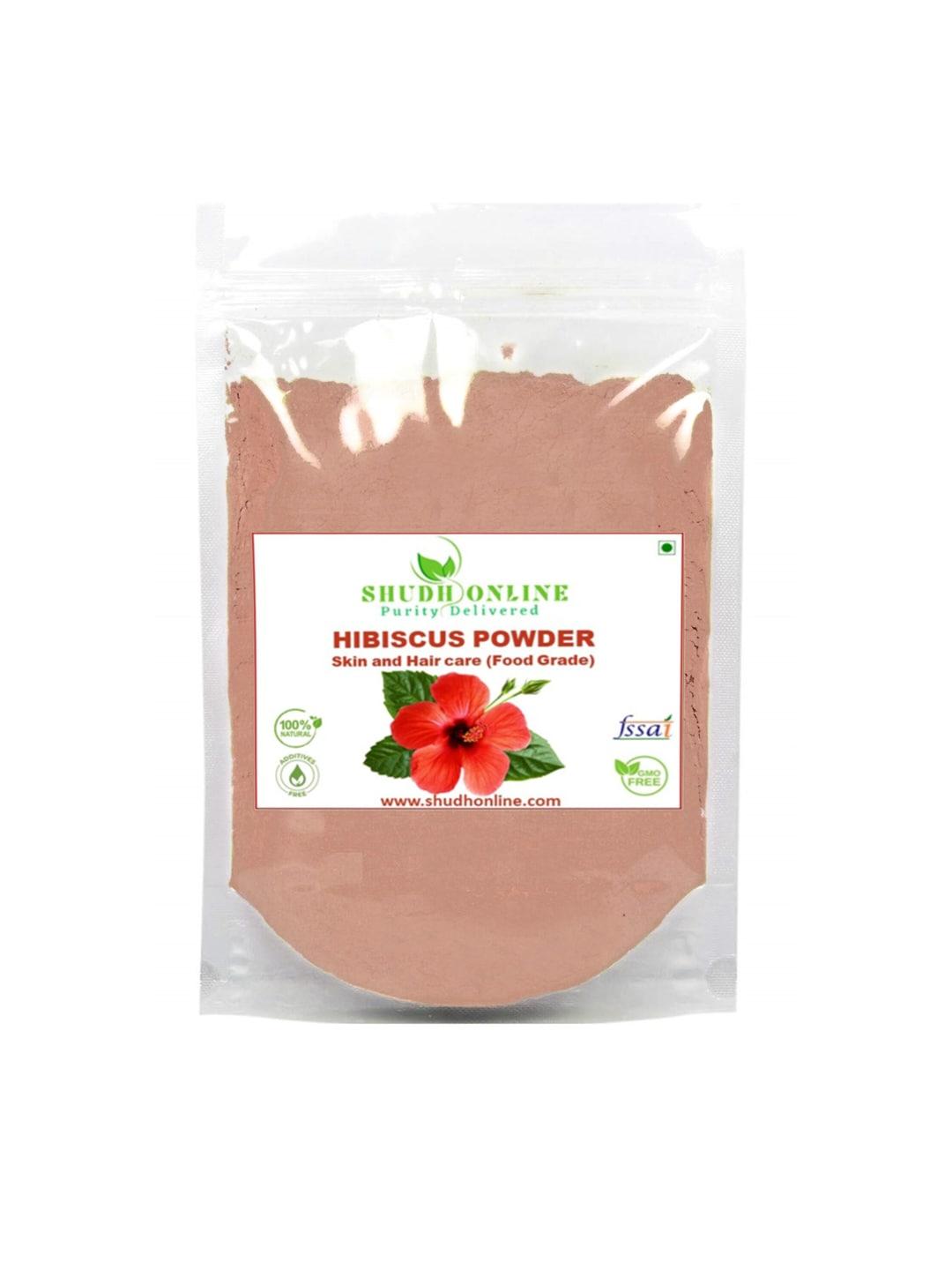 Shudh Online 100% Natural Hibiscus Powder For Skin & Hair Care - 100g