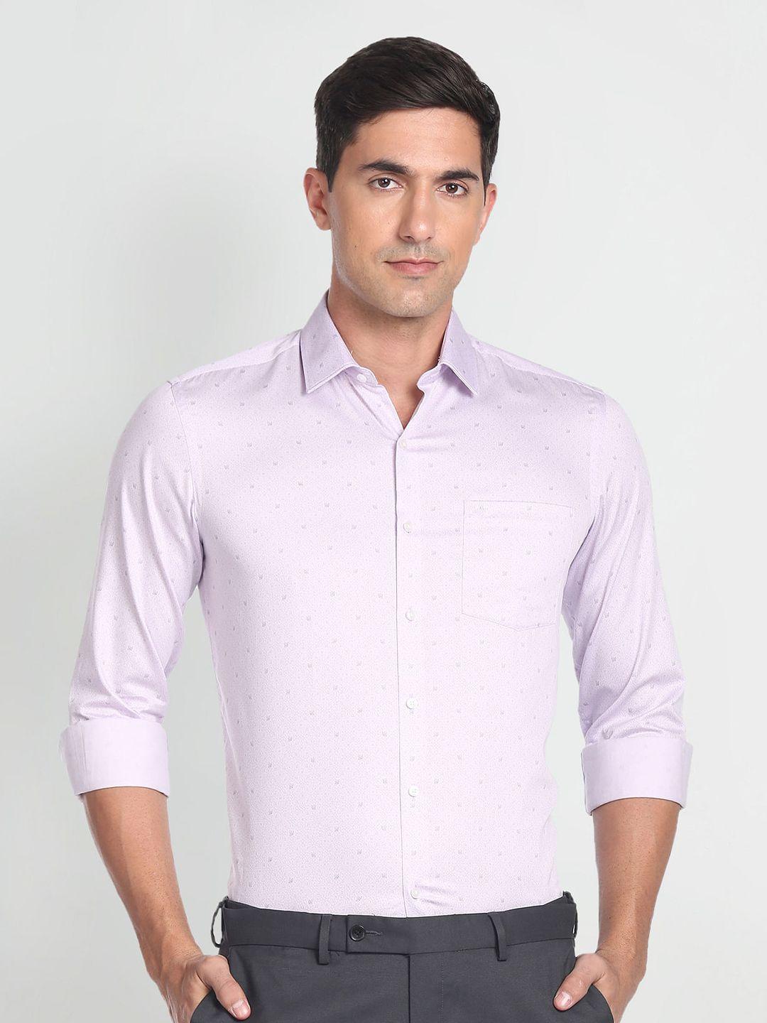 arrow-regular-fit-spread-collar-opaque-cotton-casual-shirt