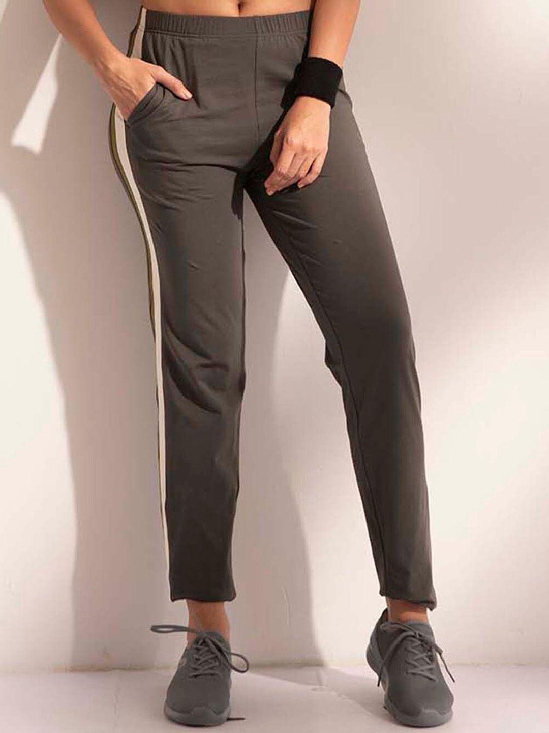 LYRA Women Mid-Rise Relaxed Fit Sports Track Pants