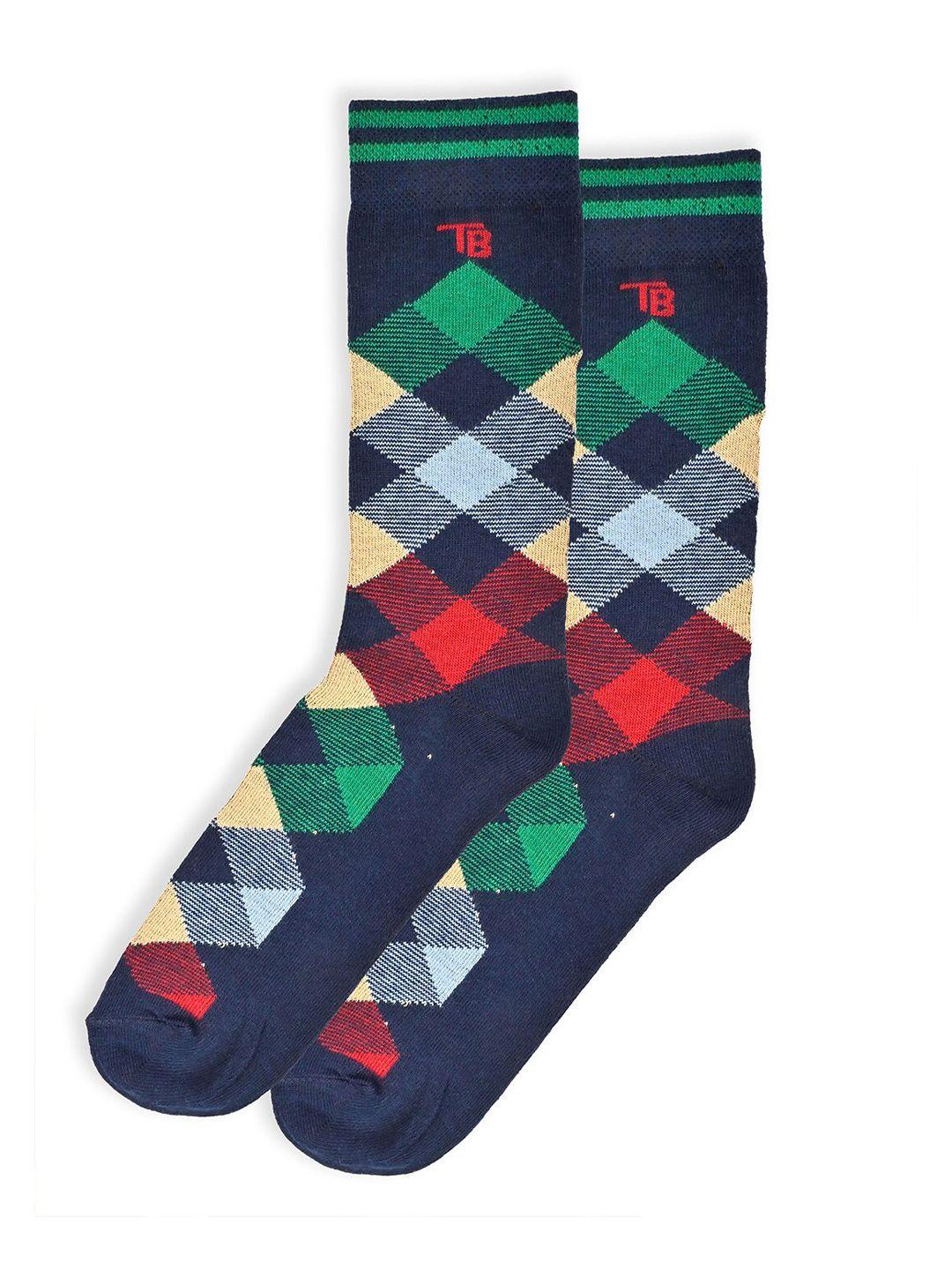 tistabene-unisex-checked-cotton-above-ankle-length-socks