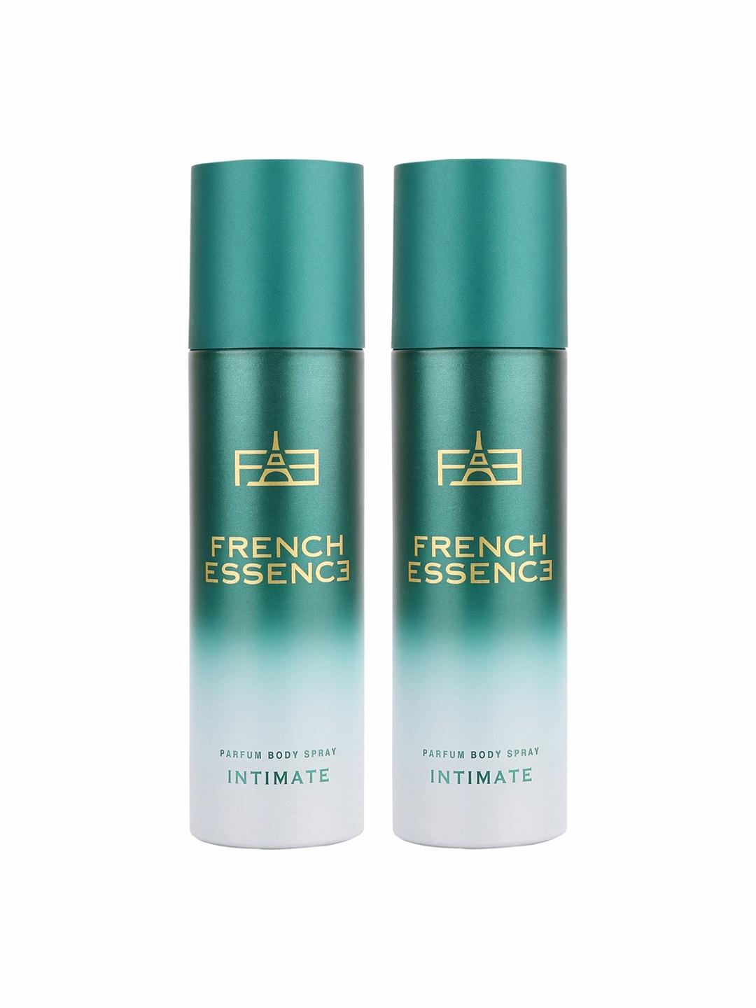 FRENCH ESSENCE Set of 2 No Gas Parfum Body Spray 99 g (120ml) Each - Intimate