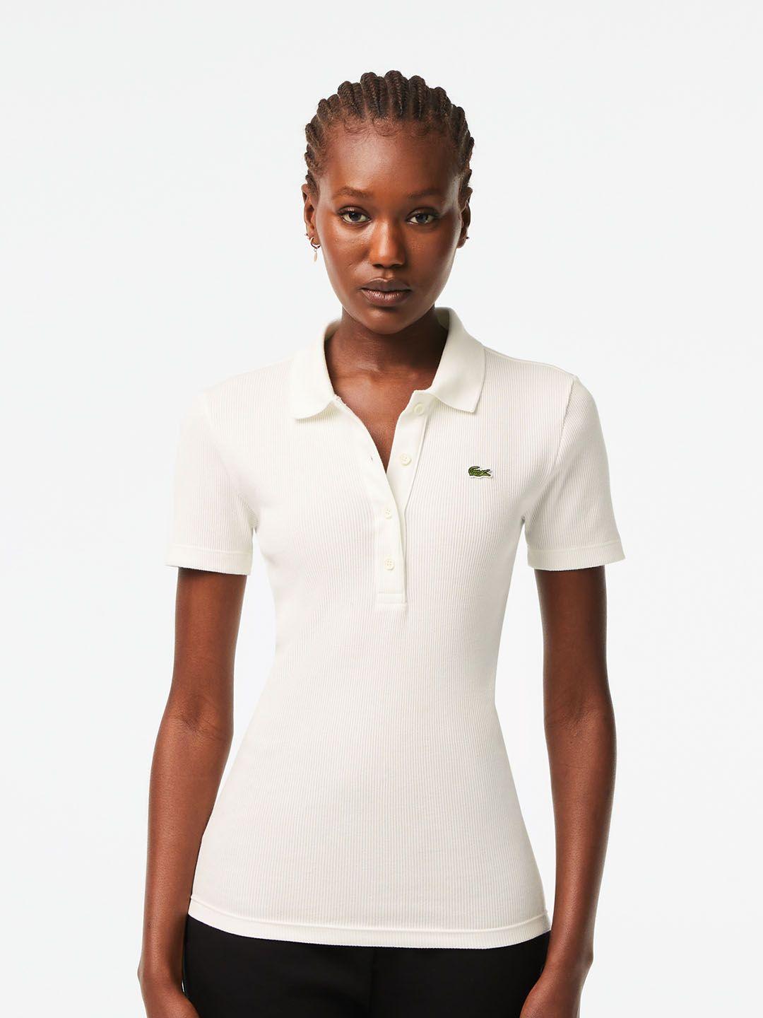 Lacoste Polo Collar Pure Cotton Slim Fit T-shirt