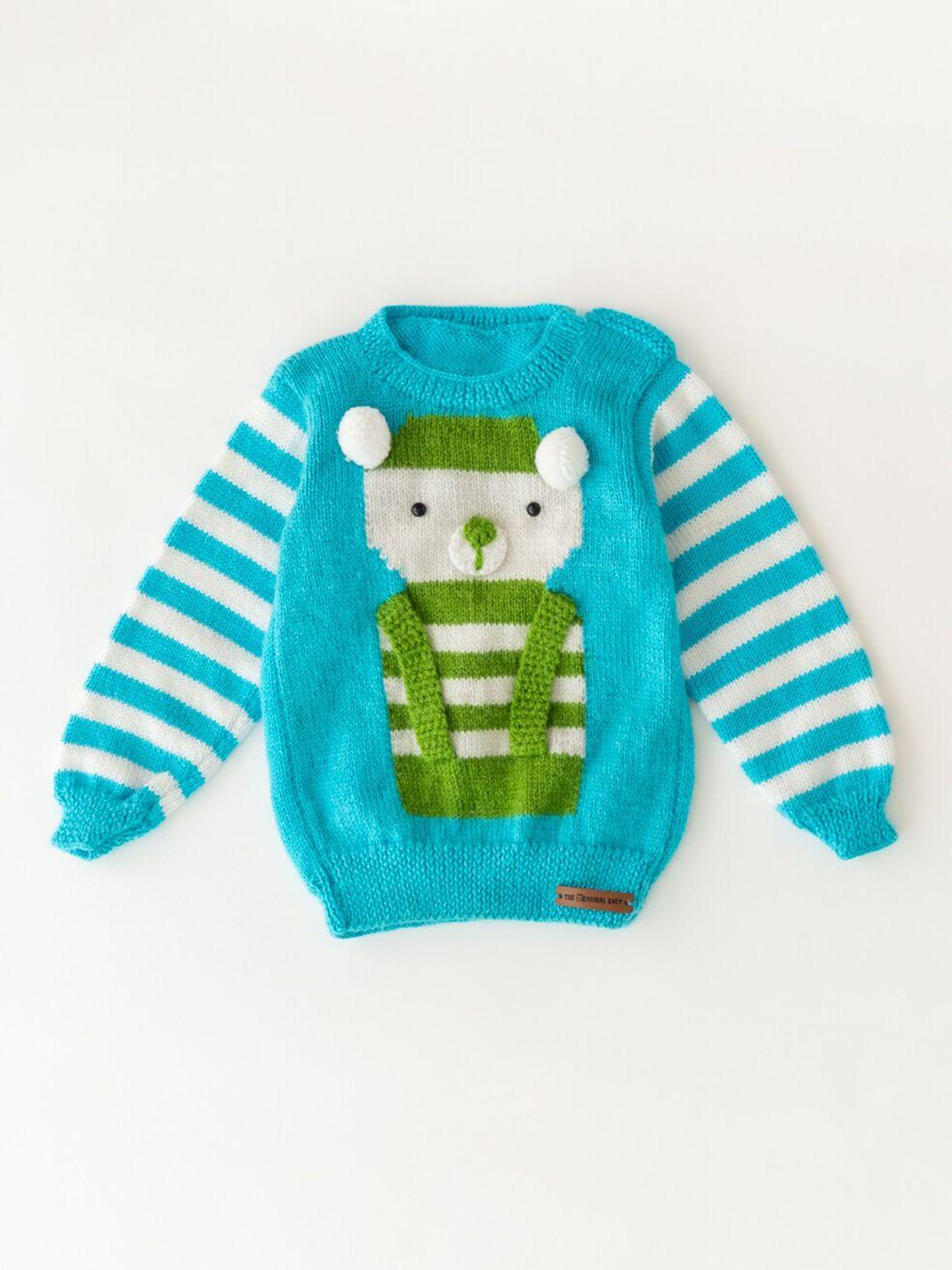 The Original Knit Infant Kids Striped Pullover Sweater