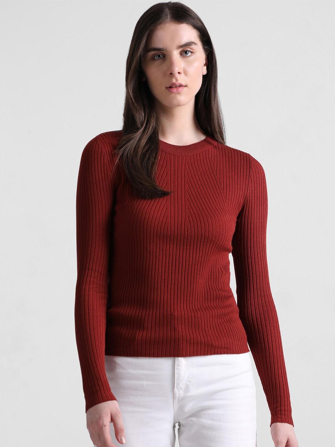 only-women-ribbed-pullover-sweater