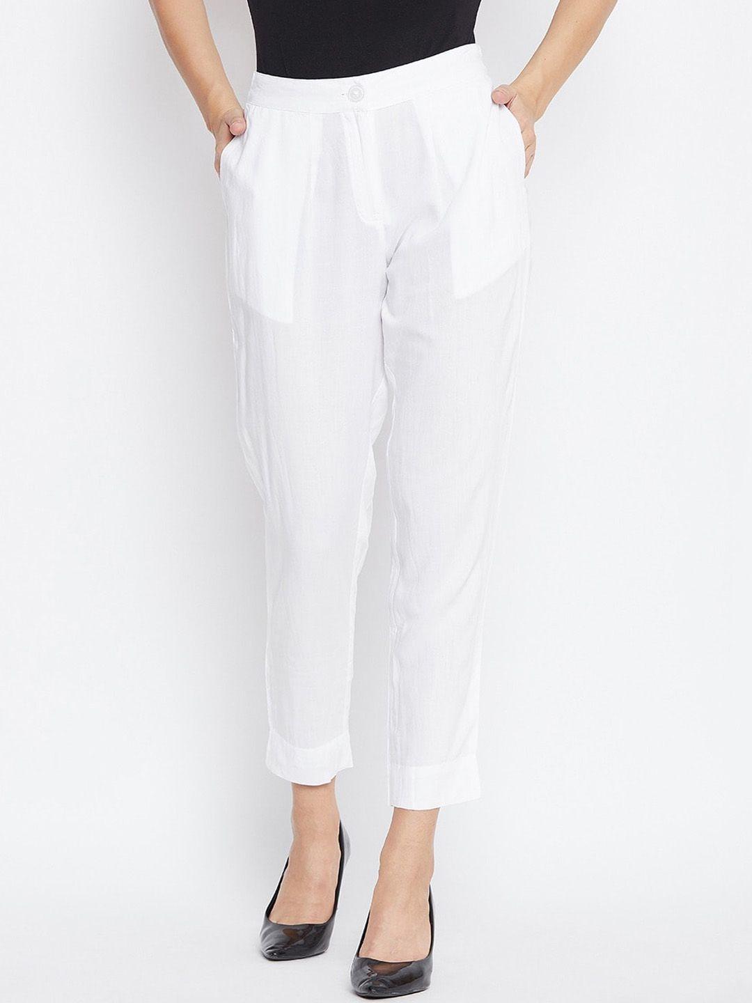 suti-women-white-comfort-slim-fit-pleated-trousers