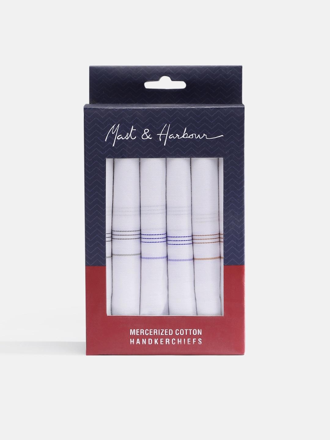 mast-&-harbour-men-pack-of-6-striped-mercerized-cotton-handkerchiefs