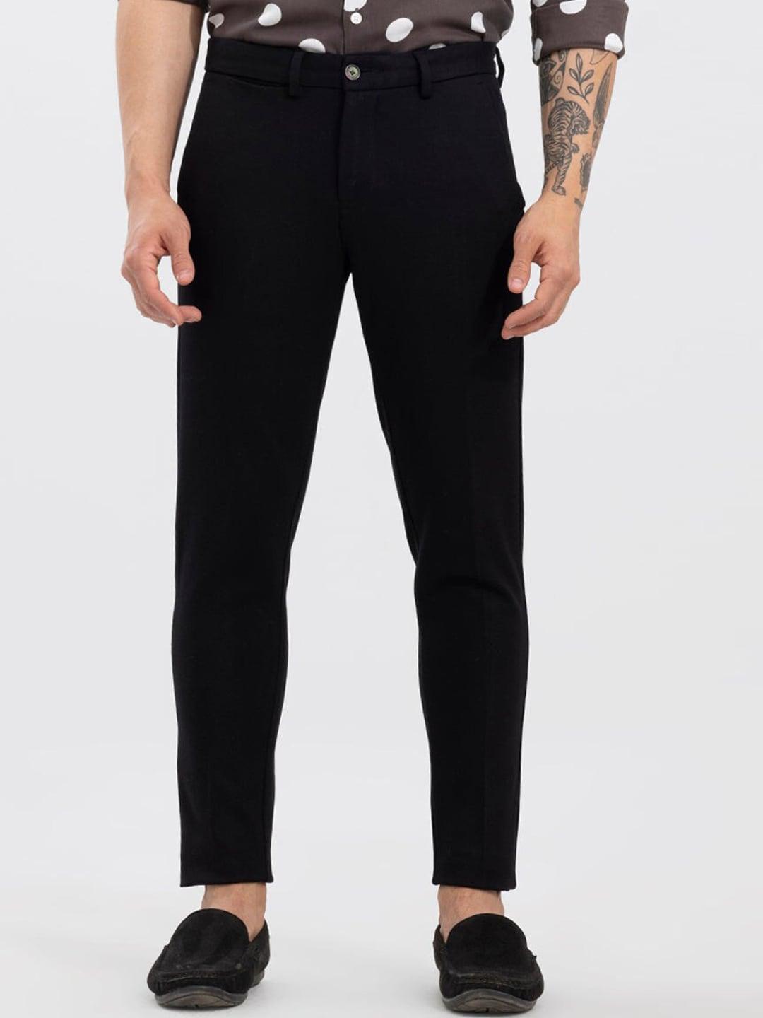 snitch-men-black-smart-skinny-fit-cotton-formal-trousers