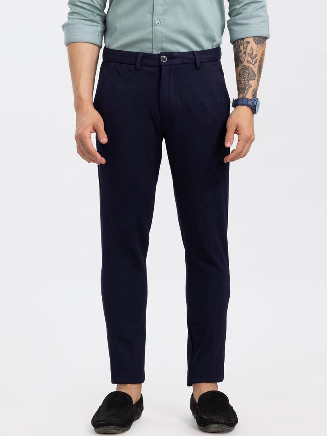 snitch-navy-blue-smart-mid-rise-plain-cotton-chinos