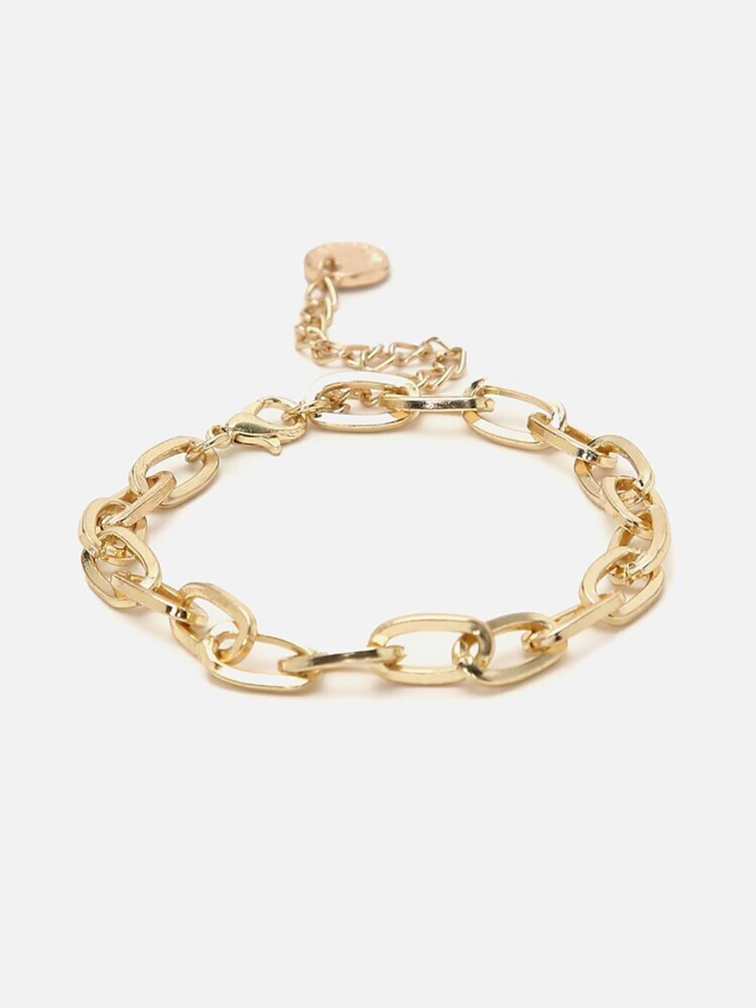 forever-21-gold-toned-silver-link-bracelet