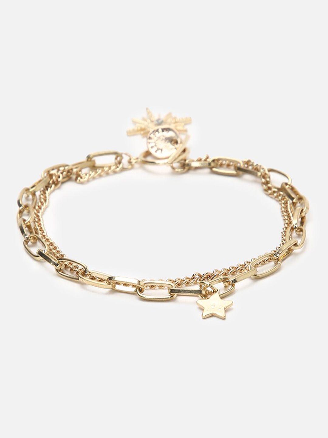forever-21-gold-toned-silver-link-bracelet