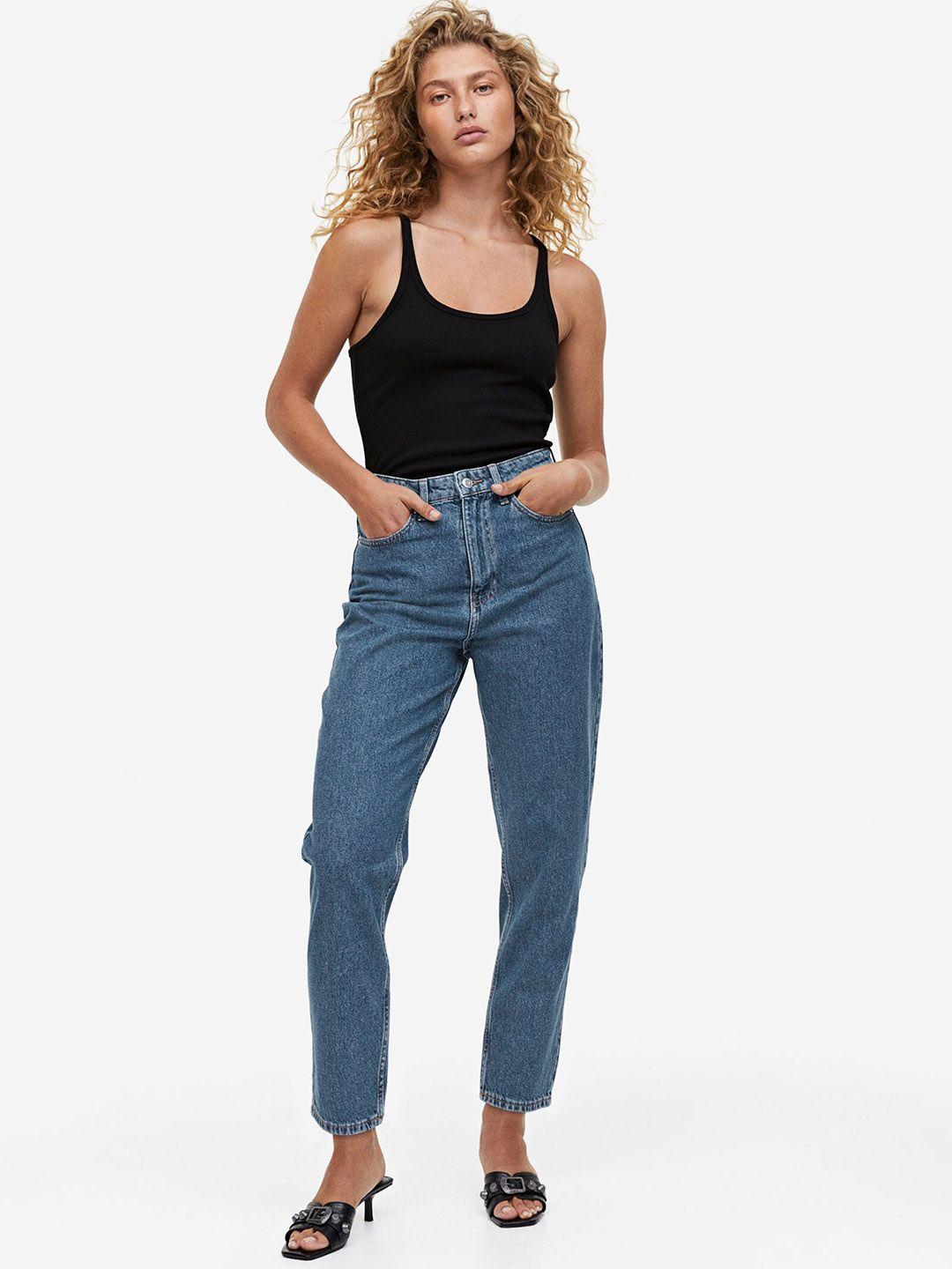 h&m-women-mom-loose-fit-ultra-high-ankle-jeans