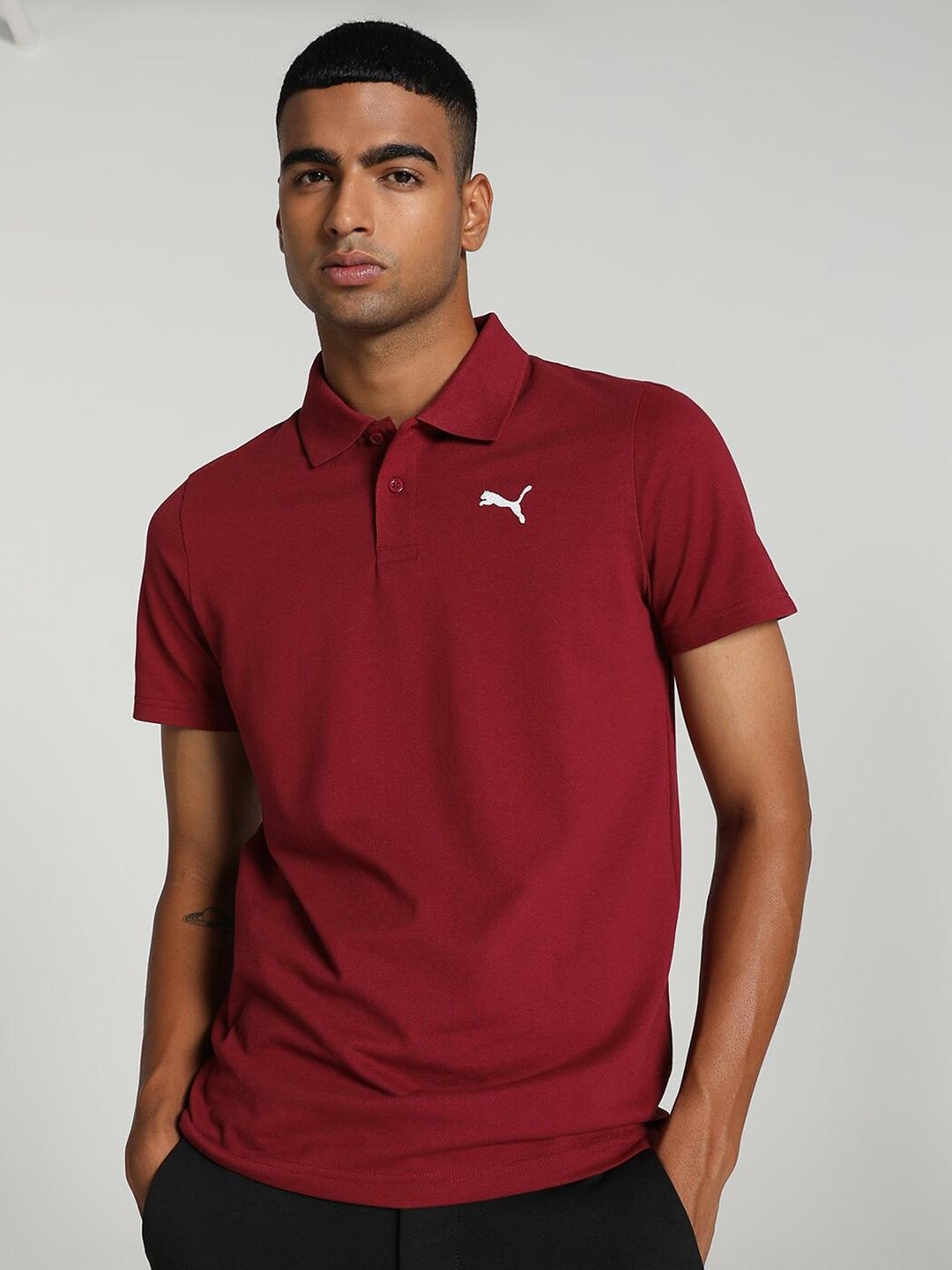 Puma Ess Men's Polo Cotton Slim-Fit T-shirt