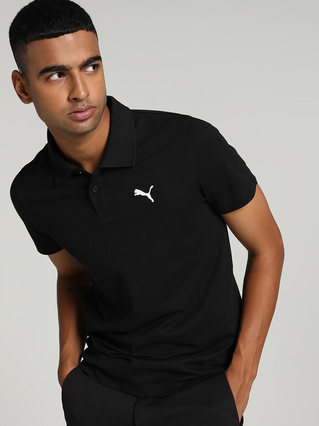Puma Ess Men's Polo Cotton Slim-Fit T-shirt
