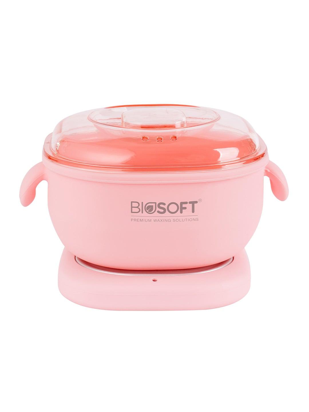 Biosoft Heat Resistant Collapsible Foldable Wax Heater - Pink