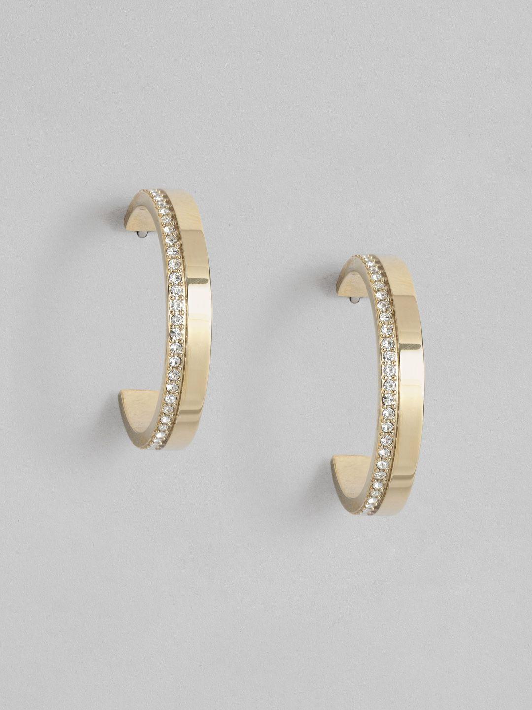 calvin-klein-circular-half-hoop-earrings