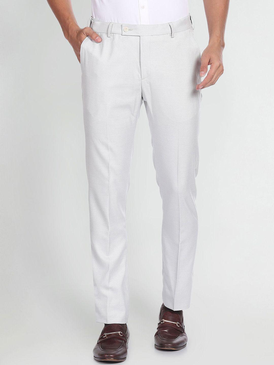 Arrow Men White Trousers