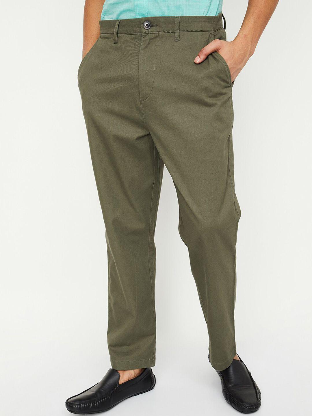 max Men Mid Rise Trousers