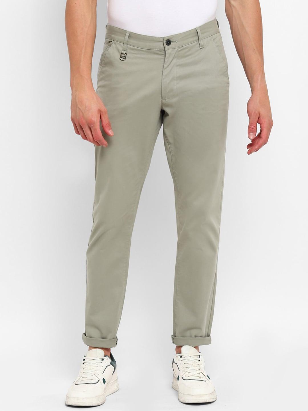 Red Chief Men Mid-Rise Trousers
