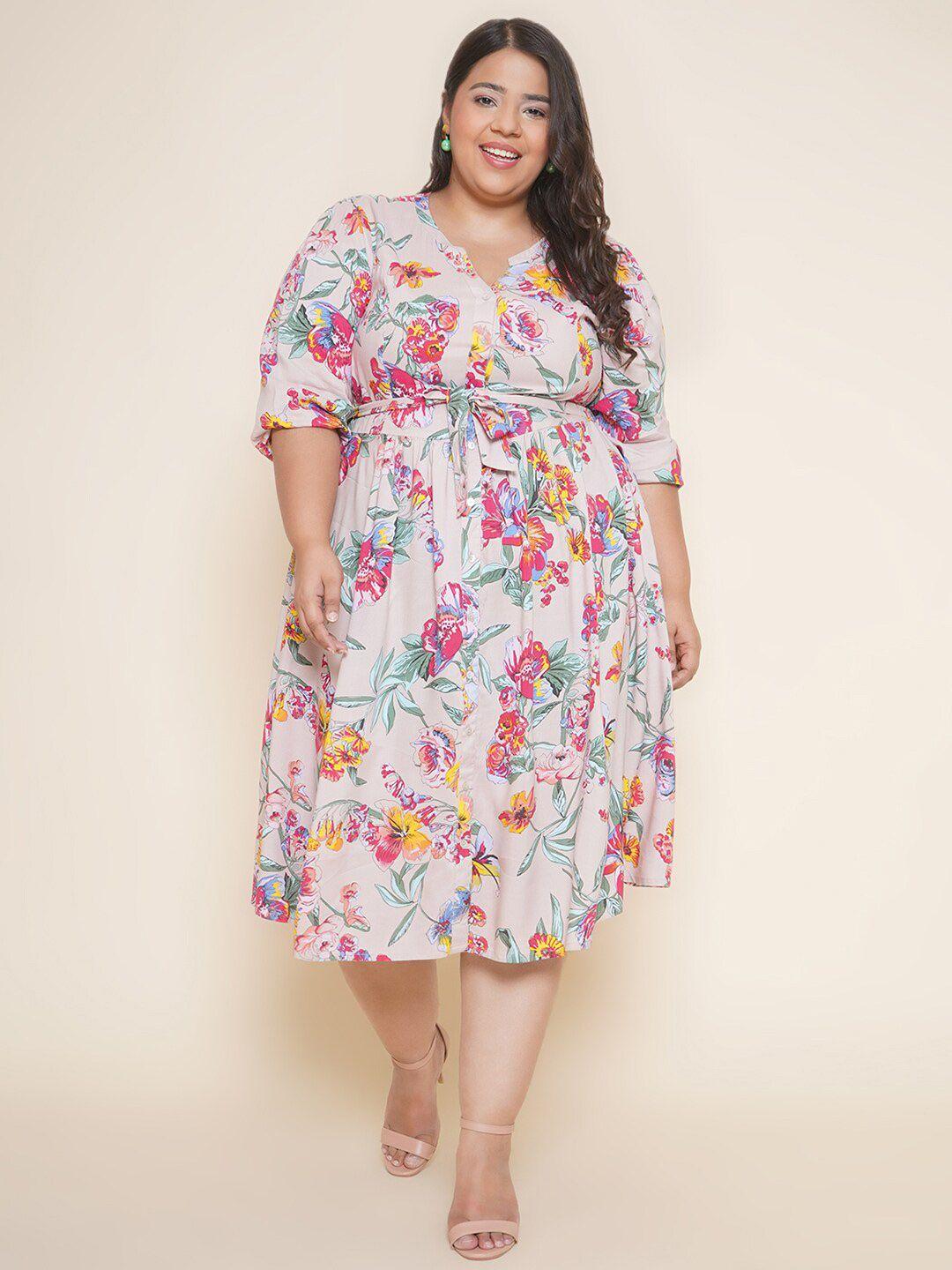 kiaahvi-by-john-pride-plus-size-floral-printed-midi-shirt-dress
