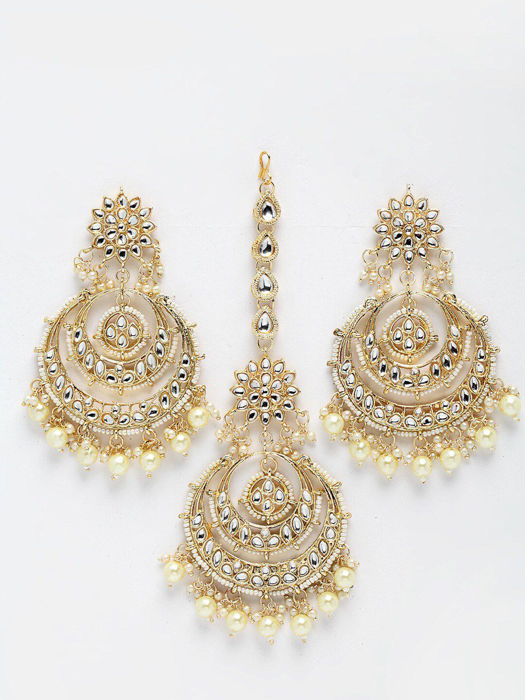 anouk-gold-plated-stone-studded-&-beaded-jewellery-set
