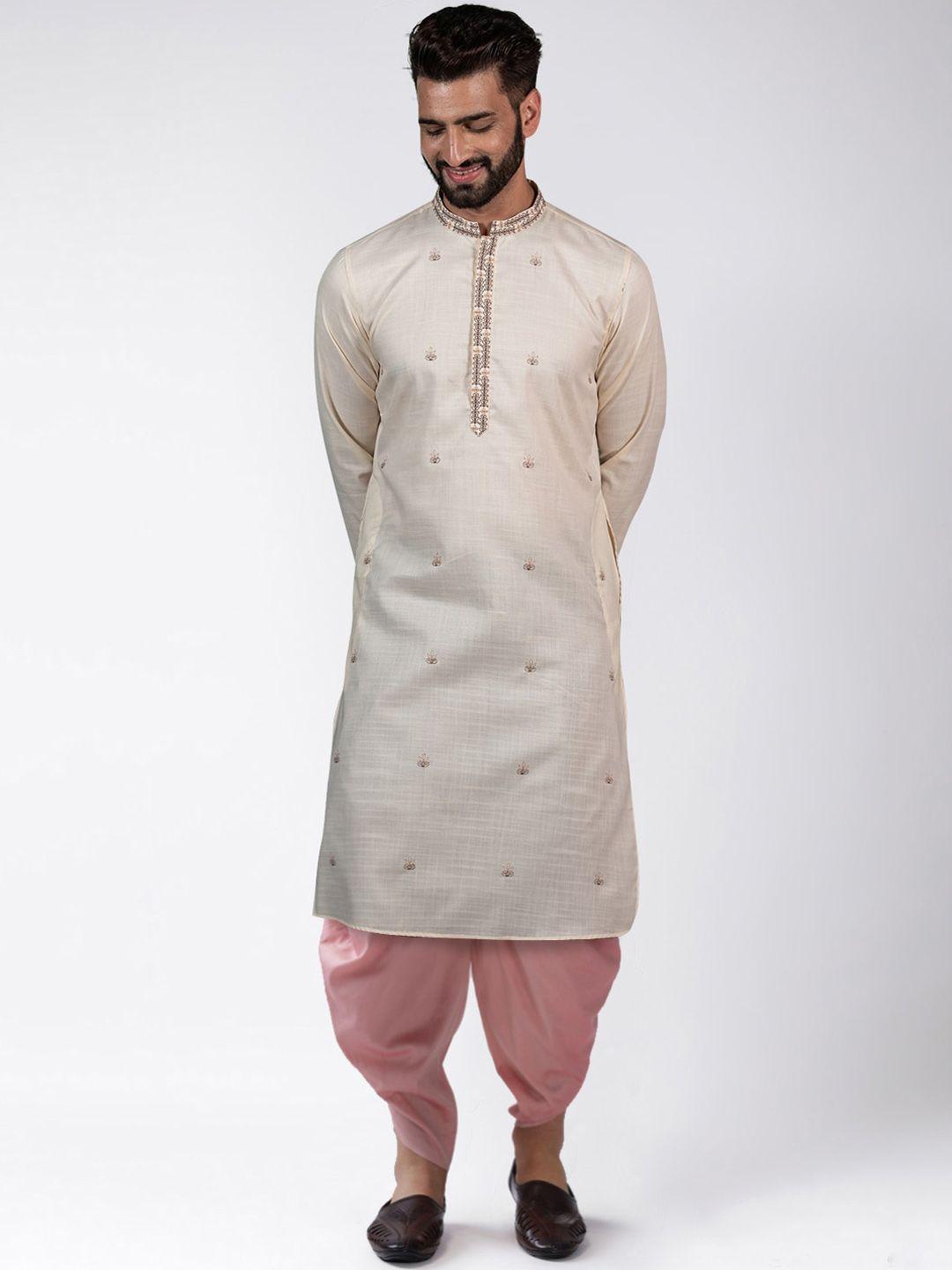 kisah-floral-embroidered-thread-work-straight-kurta-with-dhoti-pants