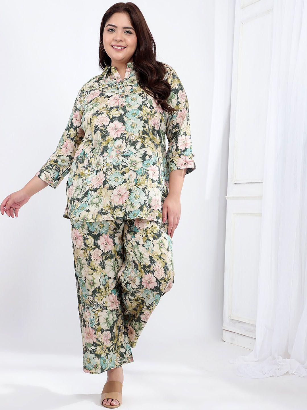 bani-women-printed-tunic-with-trouser-co-ords