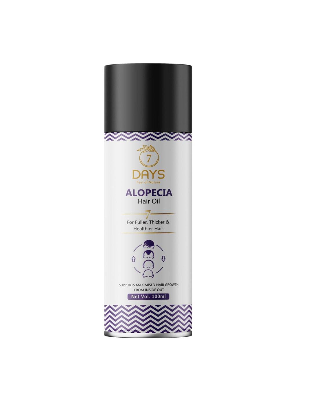 7 DAYS Alopecia Hair Oil For Fuller Thicker & Healthier Hair To Support Hair Growth- 100ml