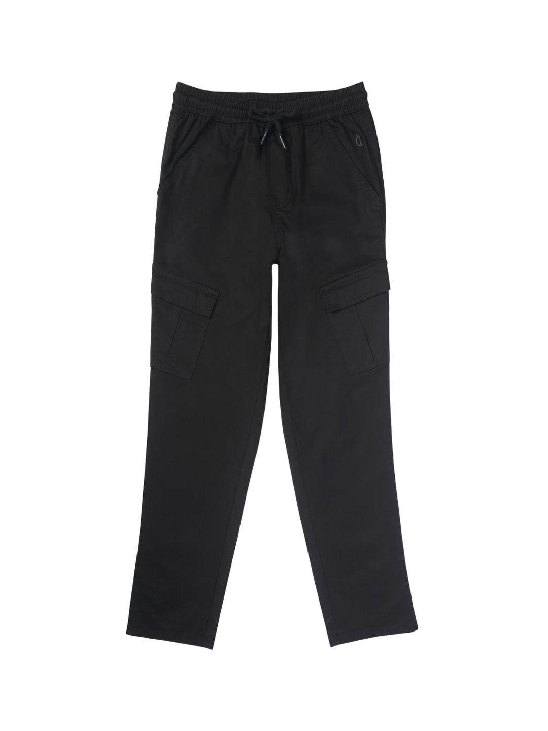 Gini and Jony Boys Regular Fit Mid-Rise Cargos Trousers
