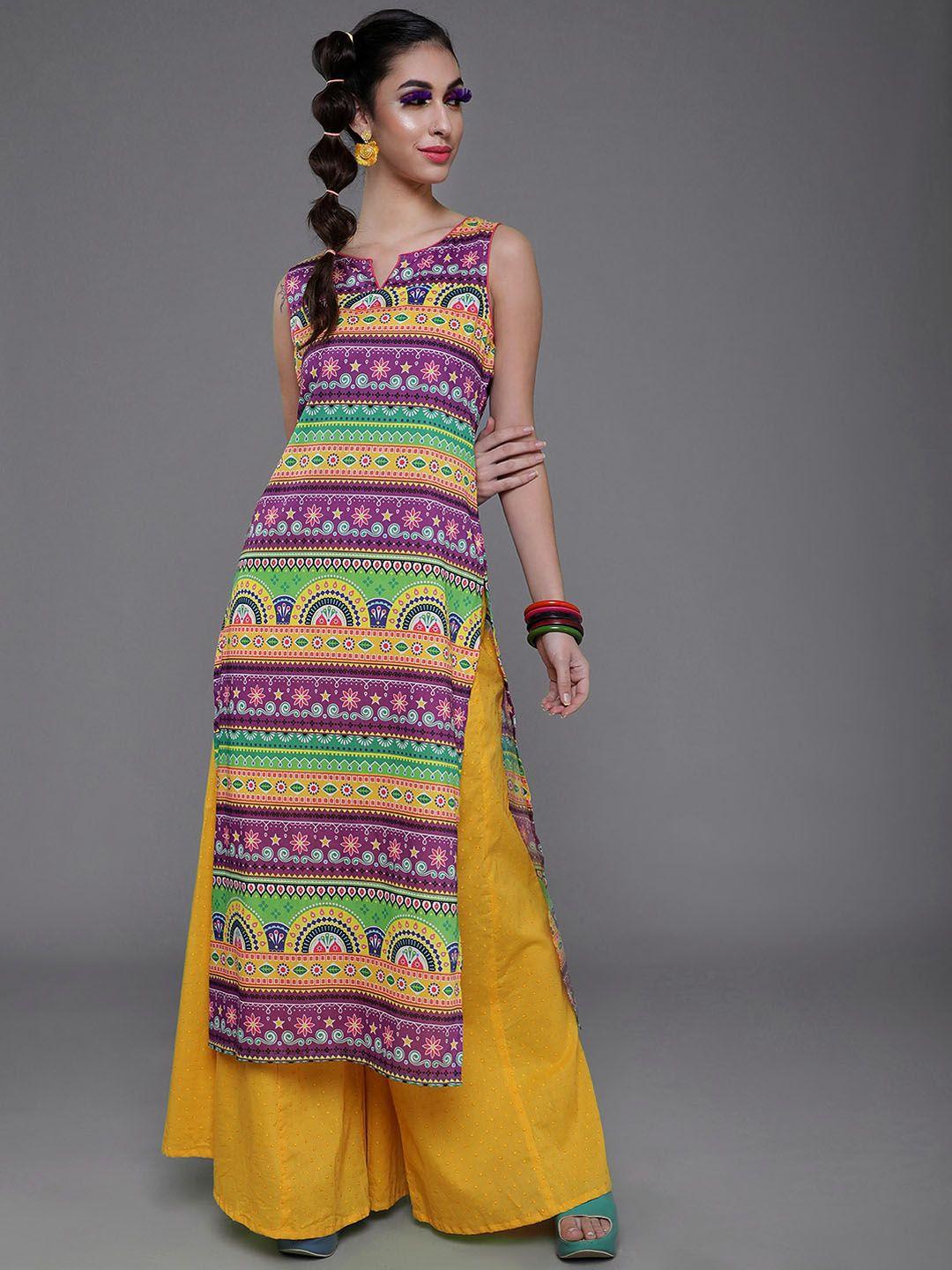aks-ethnic-motifs-printed-sleeveless-cotton-silk-kurta