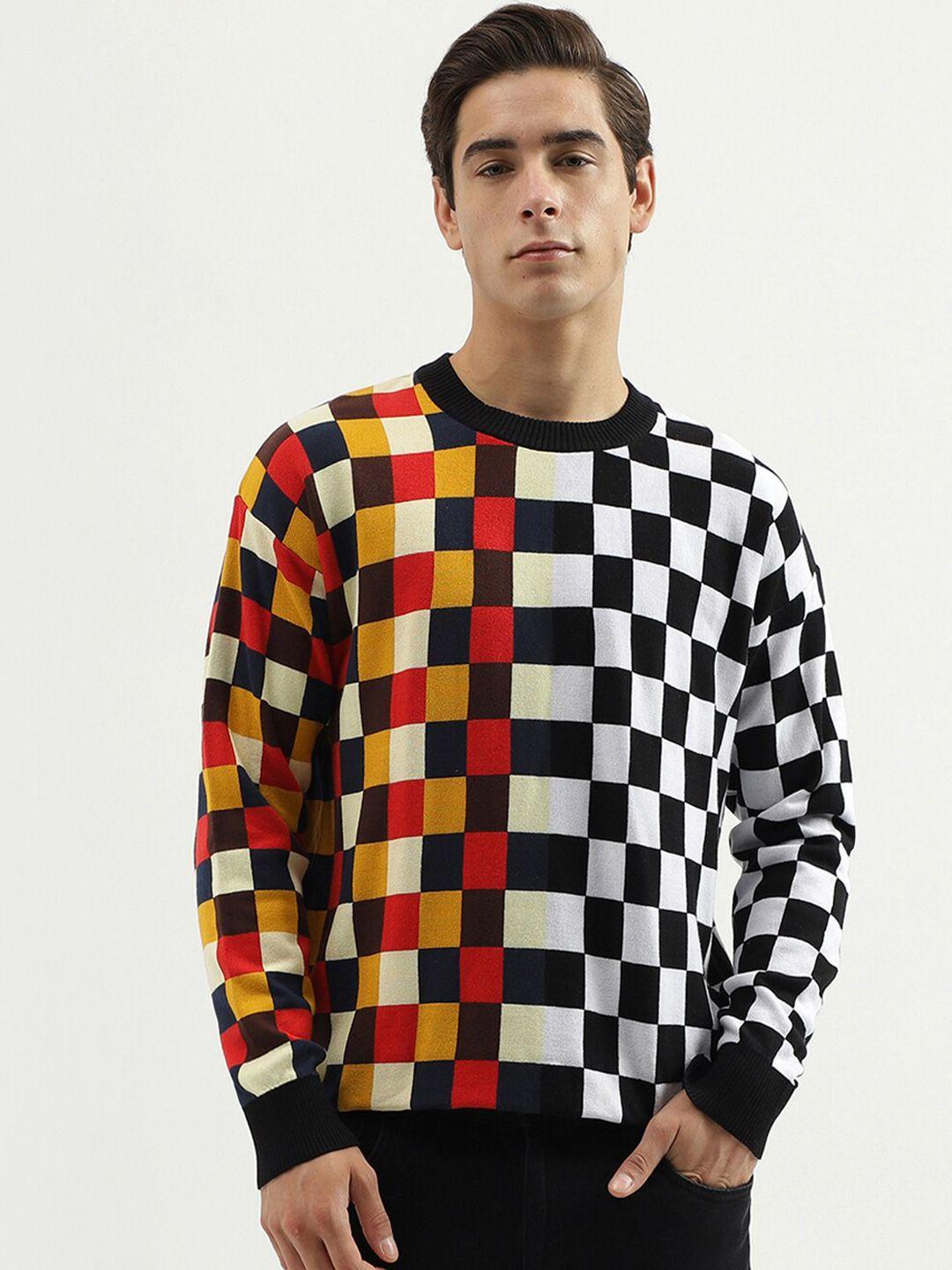 united-colors-of-benetton-geometric-printed-cotton-pullover-sweater