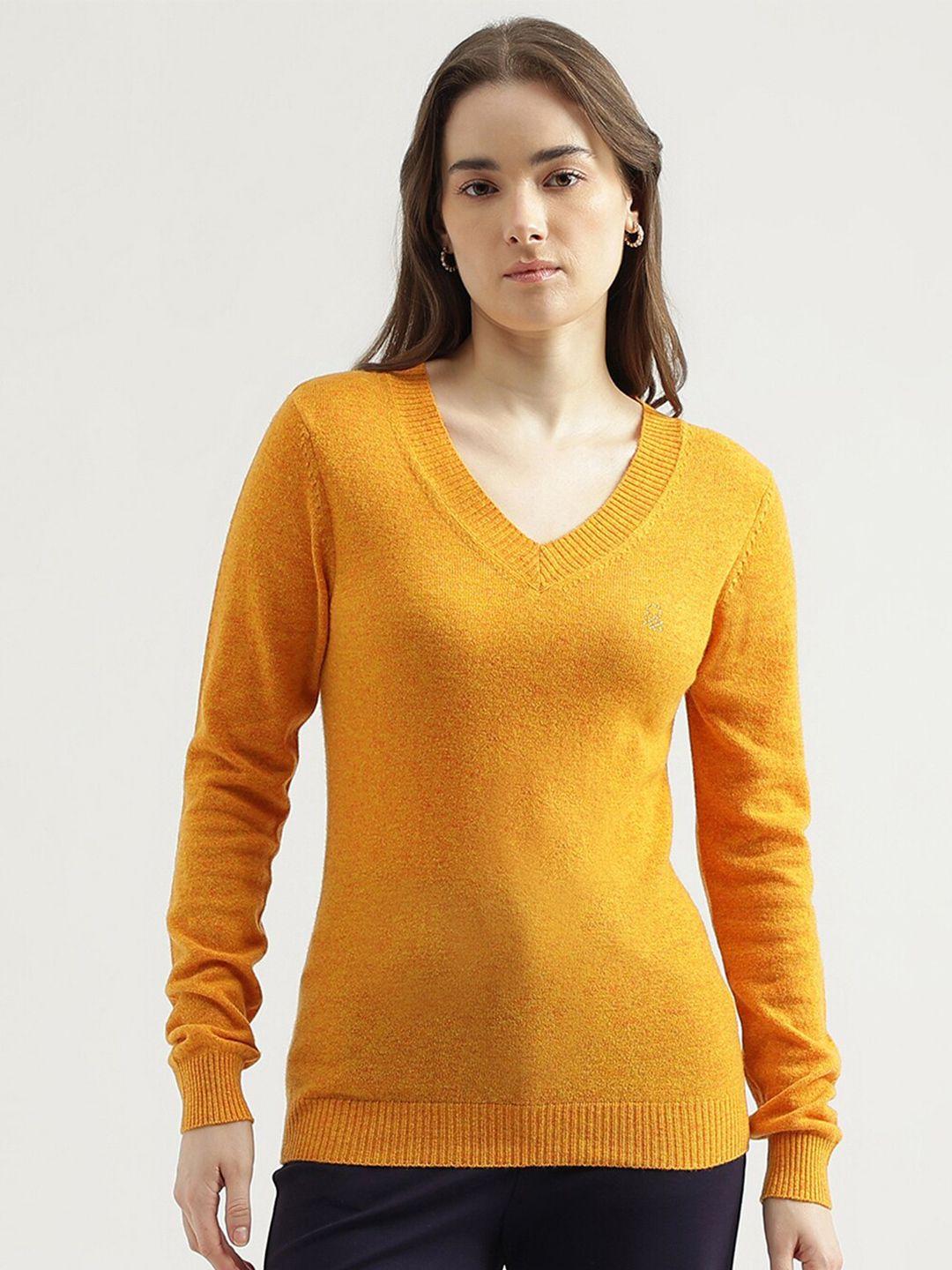 united-colors-of-benetton-v-neck-long-sleeves-pullover-sweater
