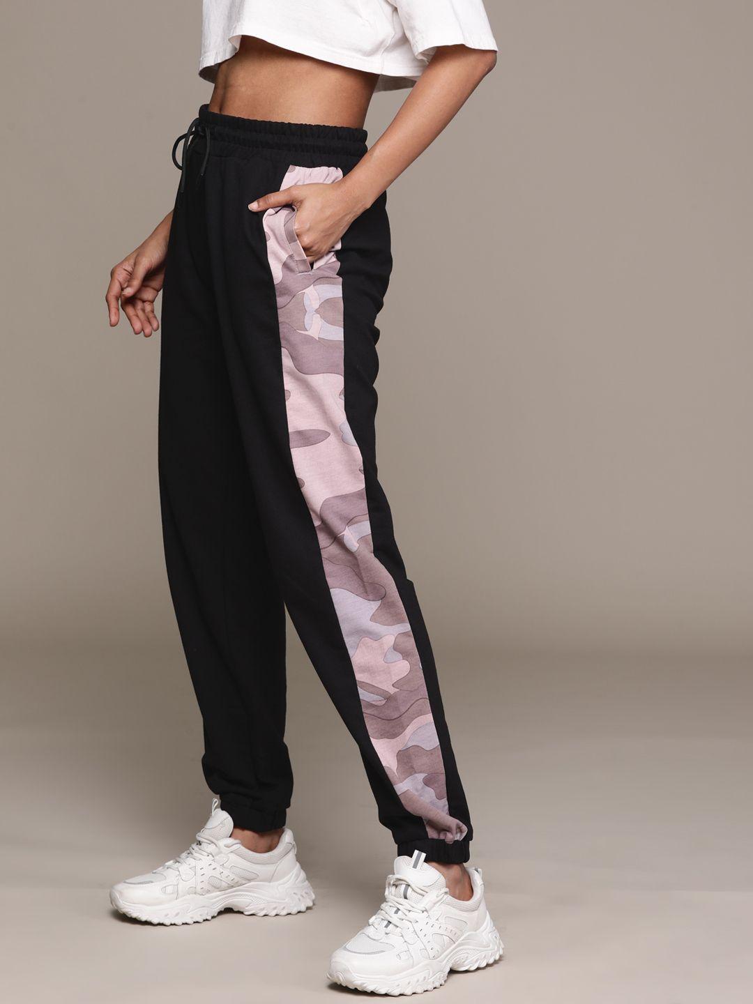 The Roadster Lifestyle Co. Camo Print Tapered Trackpants