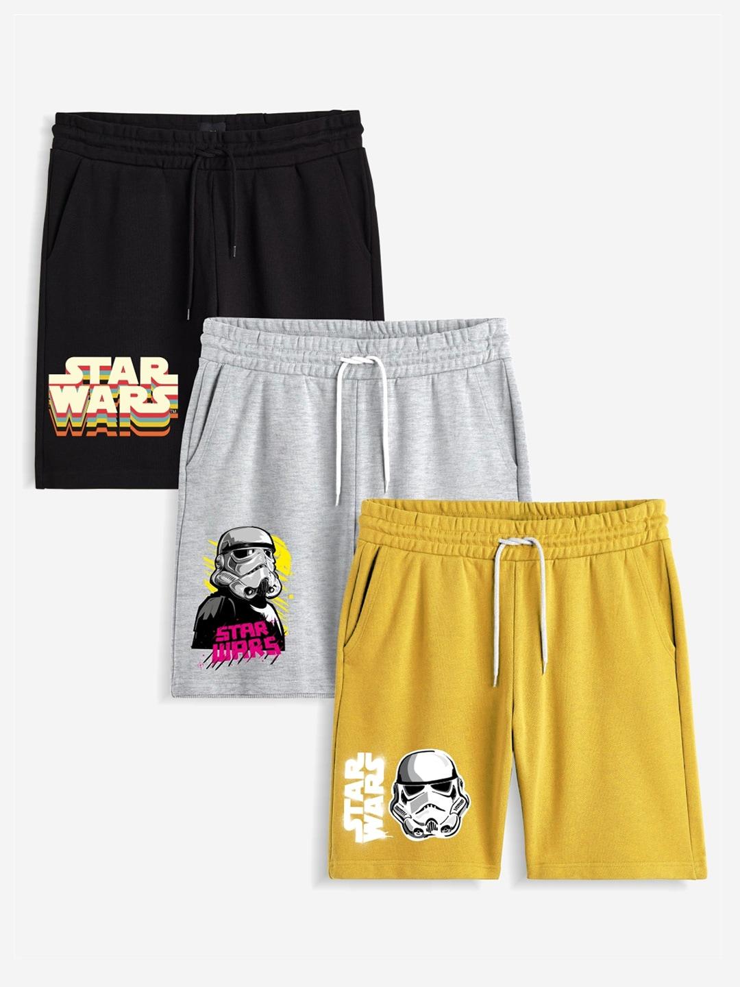 x2o Boys Black Star Wars Outdoor Shorts