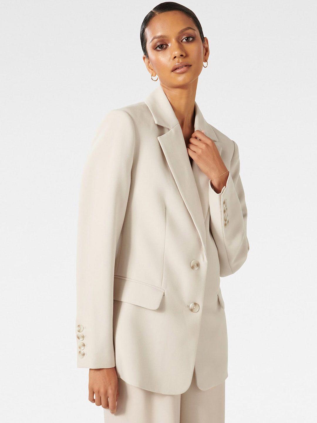 Forever New Tailored Fit Single Breasted Blazer