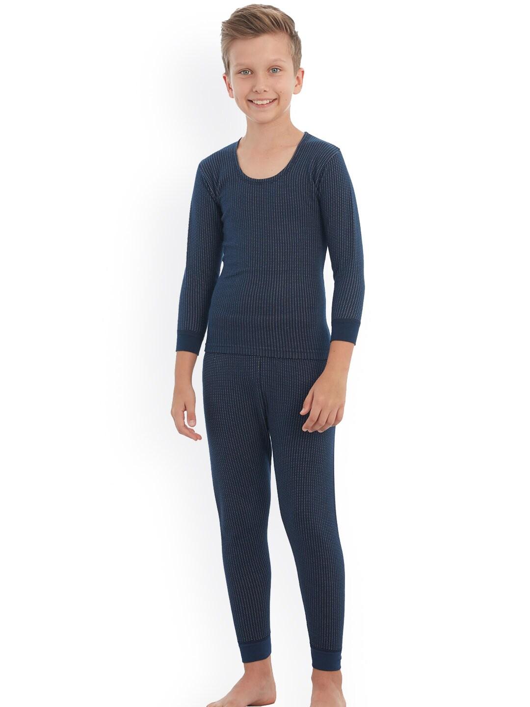 BODYCARE INSIDER Kids Boys Top And Thermal Bottoms