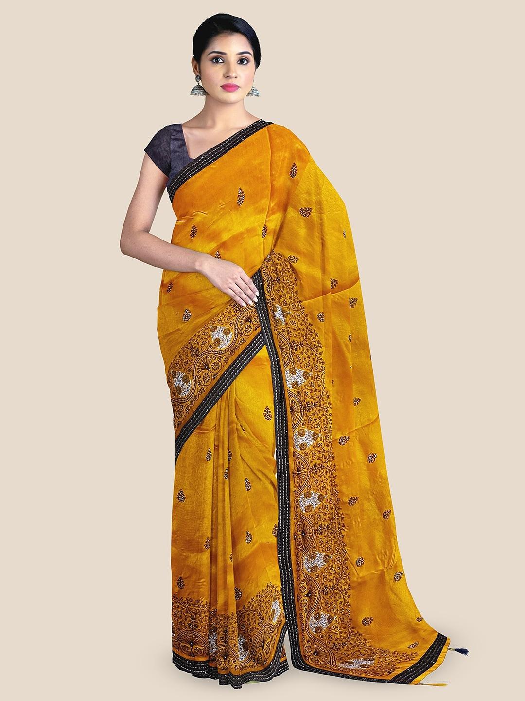 The Chennai Silks Embroidered Saree