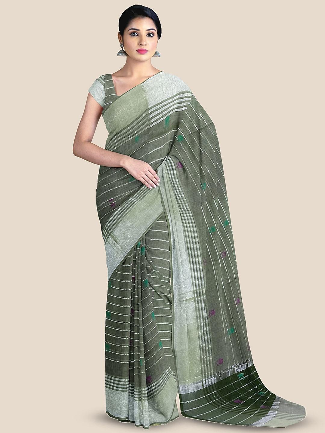 The Chennai Silks Striped Sambalpuri Saree